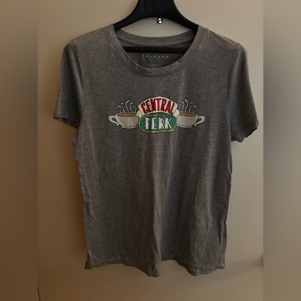 FRIENDS Heather Gray Graphic Tee